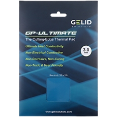 GELID GP-ULTIMATE 120Г—120 THERMAL PAD, Single Pack (1pc included): 3 mm, Density (g/cm3): 3.2, Size (mm): 120 x 120, Thermal Conductivity (W/mK): 15