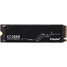 KINGSTON KC3000 1024GB SSD, M.2 2280, PCIe 4.0 NVMe, Read/Write 7000/6000MB/s, Random Read/Write: 900K/1000K IOPS