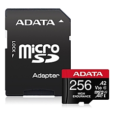 Adata 256GB MicroSDXC UHS-I U3 V30S(R100MB/s) HIGH (1 adapter)