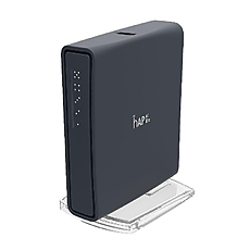 Рутер MikroTik hap ac Lite RB952Ui5ac2nDTC, CPU 650MHz, 2.4/5GHz AP, 5x10/100, POE, USB, WiFi