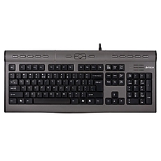 Multimedia keyboard A4TECH KL-7MUU, Ergo, Output headphone and microphone