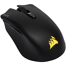 CORSAIR HARPOON RGB WIRELESS, Wireless Rechargeable Gaming Mouse with SLIPSTREAM Technology,Black, Backlit RGB LED, 10000 DPI, Optical (EU version)