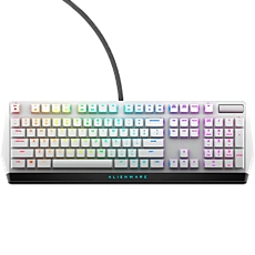 Alienware 510K Low-profile RGB Mechanical Gaming Keyboard - AW510K (Lunar Light)