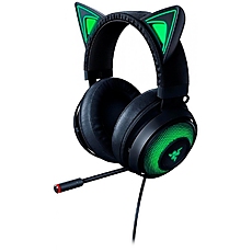 Razer Kraken Kitty Edition, Black, Gaming Headset, 50 mm Custom Tuned Drivers, Cooling Gel-Infused Cushions, 32 О© (1 kHz) impedance, 20 Hz вЂ“ 20 kHz Frequency Response, Retractable Unidirectional Microphone