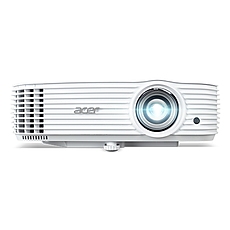 Acer Projector X1629HK, DLP, WUXGA (1920x1200), 4800 ANSI Lm, 10000:1, 3D, Auto Keystone, 24/7 operation, Low input lag,  AC power on, 2xHDMI/MHL, no VGA, RCA, RS232, DC Out (5V/1.5A), Audio in/out, 1x10W, 2.9kg, White