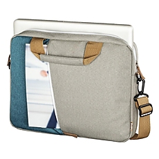 Чанта за лаптоп HAMA Florence, до 40 см (15.6"), Полиестер, Син/Сив