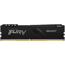 KINGSTON DRAM 16GB 3200MHz DDR4 CL16 DIMM FURY Beast Black EAN: 740617319880