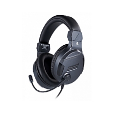 Gaming headset Nacon Bigben PS4 Official Headset V3 Titanium, Microphone, Gray