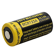 Акумулаторна батерия CR-123 LiIon  3,7V 16340 650mAh NITECORE