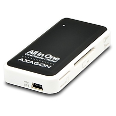AXAGON CRE-X1 External Mini Card Reader 5-slot ALL-IN-ONE