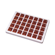 Keychron Switches for mechanical keyboards Gateron Phantom Brown Switch Set 35 pcs