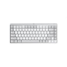 Logitech MX Mechanical Mini for Mac Minimalist Wireless Illuminated Keyboard - PALE GREY - US INT'L - EMEA