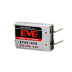 Литиево тионилхлоридна  батерия LTC-7PN  EP651625 industrial 3,6V  750mAh EVE BATTERY
