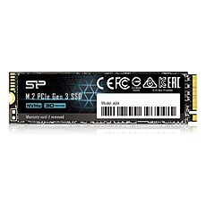 Solid State Drive (SSD) Silicon Power A60 M.2-2280 PCIe Gen 3x4 NVMe 256GB