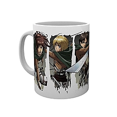 ABYSTYLE ATTACK ON TITAN Mug Character Montage