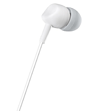 Hama "Kooky" Headphones, In-Ear, Microphone, Cable Kink Protection, white