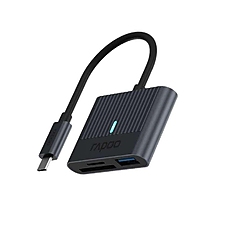 Rapoo 3-in-1 USB-C Card Reader UCR-3001