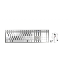 Keyboard Set CHERRY DW 9100 SLIM, Wireless, White/Silver