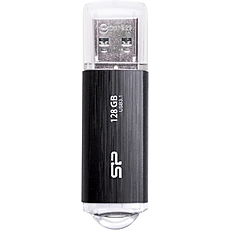 USB памет SILICON POWER Blaze B02, 128GB, USB 3.2 Gen 1, Черен