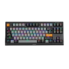 Marvo механична клавиатура Gaming Mechanical Keyboard KG980-B - RGB, Blue switches, TKL