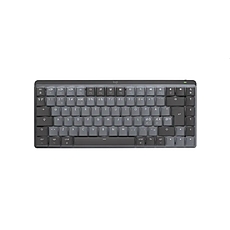 Logitech MX Mechanical Mini for Mac Minimalist Wireless Illuminated Keyboard - SPACE GREY - US INT'L - EMEA