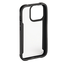 Hama "Metallic Frame" Cover for Apple iPhone 14 Pro Max, transparent/black