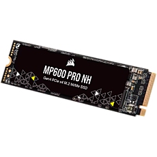 Corsair SSD 1TB MP600 PRO NH Gen4 PCIe x4 NVMe M.2 2280 TLC NAND (no heatsink)