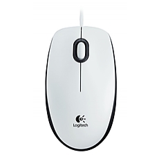 Logitech Mouse M100 White