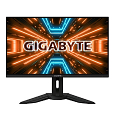 Геймърски Монитор Gigabyte M32U, 31.5" SS IPS UHD 3840x2160, 144Hz, 1ms, HDR 400, KVM, FreeSync Premium Pro