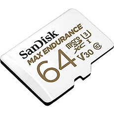 Карта памет SANDISK High Endurance micro SDHC UHS-I, A1, SD Адаптер, 64GB, Class 10, 100Mb/s