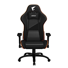 Gigabyte Aorus AGC310 Gaming Chair, Black and Orange