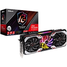 Asrock AMD Radeon RX6800 XT Phantom Gaming 16GB OC, GDDR6, 256-bit, 3 x DisplayPort™ 1.4 with DSC, 1 x HDMI™ 2.1 VRR, 3 x 8-pin Power Connectors, Recommended PSU 800W.