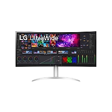 LG 40WP95CP-W, 39.7" 21:9 Curved UltraWide 5K2K Nano IPS AG, 5ms, 300 cd/m2, 1000:1, Mega DFC, 5120x2160, DCI-P3 98%, HDR 10, AMD FreeSync, USB 3.0, Thunderbolt 4, USB Type-C, HDMI, DisplayPort, 2x5W, PBP, Tilt, Height, Swivel, Tiltan