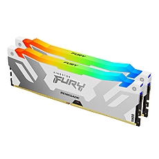 Memory Kingston Fury Renegade White RGB 32GB(2x16GB) DDR5 6800MHz CL36 KF568C36RWAK2-32