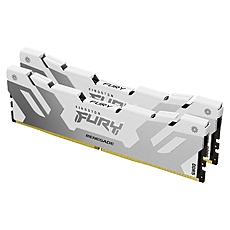 Memory Kingston Fury Renegade White 32GB(2x16GB) DDR5 6800MHz CL36 KF568C36RWK2-32