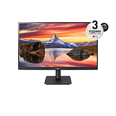 LG 24MP400P-B, 23.8" IPS, 5ms (GtG at Faster), 75z, 1000:1, Dynamic Action Sync, 250 cd/m2, Full HD 1920x1080, AMD FreeSync, Eye-care, Reader Mode, D-Sub, HDMI, Tilt, Black
