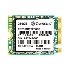 Transcend 256GB, M.2 2230, PCIe Gen3x4, NVMe, 3D TLC, DRAM-less