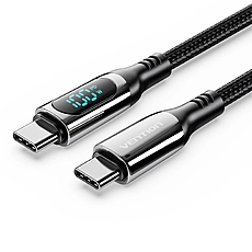 Vention кабел USB4.0 Type-C/Type-C 100W, LED display 2m - TAYBH