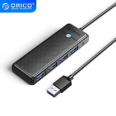 Orico хъб HUB USB3.0 4 port Black - PAPW4A-U3-015-BK