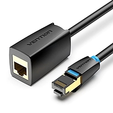 Vention удължителен кабел Cat.8 SSTP Extension Patch Cable 3M Black 40Gbps - IKHBI