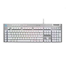 Logitech G815 LIGHTSPEED RGB Mechanical Gaming Keyboard GL Tactile - WHITE - US INT`L - USB - N/A - INTNL-973 - TACTILE SWITCH