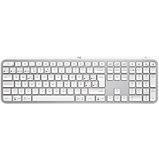 LOGITECH MX Keys S Bluetooth Illuminated Keyboard - PALE GREY - US INT'L