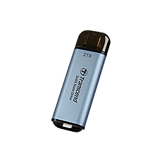 Transcend 2TB, USB External SSD, ESD300C, USB 10Gbps, Type C