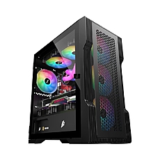 1stPlayer кутия Case mATX - TRILOBITE T3 Mesh Black