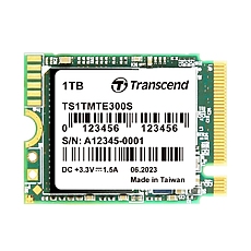 Transcend 1TB, M.2 2230, PCIe Gen3x4, NVMe, 3D TLC, DRAM-less