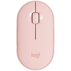 LOGITECH M350S Pebble 2 Bluetooth Mouse - TONAL ROSE - DONGLELESS