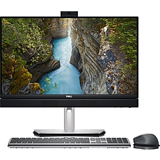 Dell OptiPlex 7410 AIO, Intel Core i7-13700 (8+8 Cores/30MB/2.1GHz to 5.1GHz), 23.8" FHD (1920x1080) IPS AG, 16GB (1X16GB) DDR5, 512GB SSD PCIe M.2, Intel Graphics, Adj Stand, FHD Cam and Mic, WiFi 6E + BT, Wireless Kbd and Mouse, Ubunto, 3Y Pro Support
