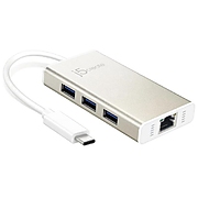 Хъ± 3-пор‚ов J5create JCH471, USB-C 3.1, USB-A 3.0, Gigabit Ethernet