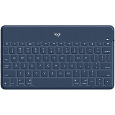LOGITECH Keys-To-Go Bluetooth Portable Keyboard - CLASSIC BLUE - US UNT'L