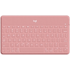 LOGITECH Keys-To-Go Bluetooth Portable Keyboard - BLUSH PINK - US INT'L